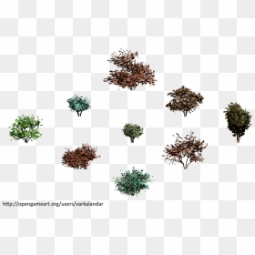 Hjm Bushes 04 Alpha - Bushes Isometric Png, Transparent Png - shrubs png