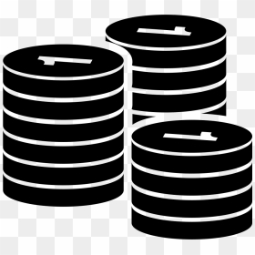 Stack Of Coins Icon, HD Png Download - stacks of money png