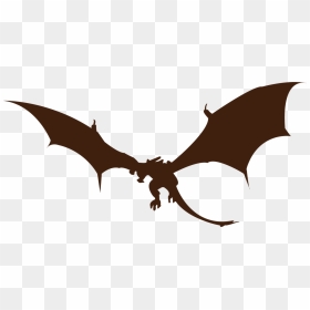 Dragon Silhouette Png Transparent, Png Download - dragon silhouette png