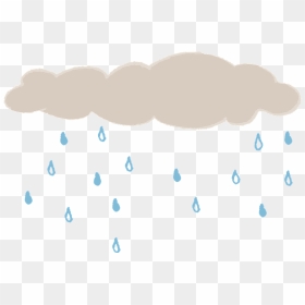 Rain Clouds Clipart - Illustration, HD Png Download - rain cloud png