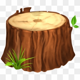 Tree Stump Clip Art � Clipart Free Download - Tree Stump Clip Art, HD Png Download - tree trunk png