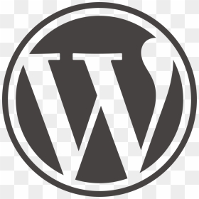 Logo Svg Wordpress Logo, HD Png Download - wordpress logo png