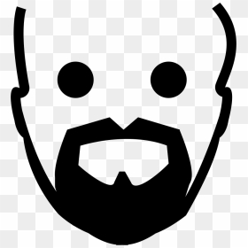 Goatee Beard - Face With Goatee Drawing, HD Png Download - goatee png