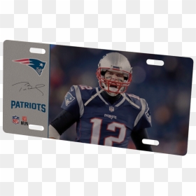 New England Patriots Tom Brady Metal Photo - New England Patriots, HD Png Download - tom brady png