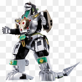 Mighty Morphin Power Rangers - Soul Of Chogokin Dragonzord, HD Png Download - power rangers png