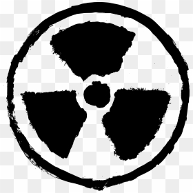 Biohazard Transparent Grunge - Radioactive Symbol Transparent Background, HD Png Download - biohazard png