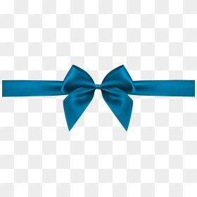 Blue Christmas Bow Png , Png Download - Blue Christmas Bow Png, Transparent Png - christmas bow png