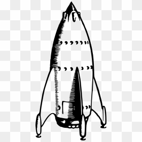 Rocket Ship Clip Arts - Rocket Ships Black And White, HD Png Download - rocket ship png