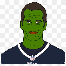 Tom Brady Pepe - American Football, HD Png Download - tom brady png