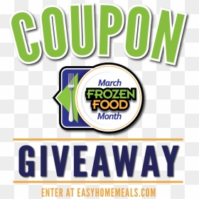 Png March Giveaway Logo With Url - Frozen Food, Transparent Png - giveaway png