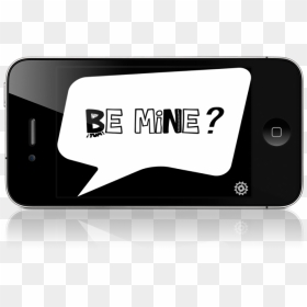 Smartphone, HD Png Download - iphone text bubble png