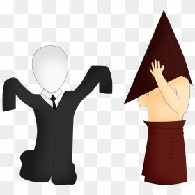 28 Collection Of Bye Bye Man Drawing, HD Png Download - slender man png