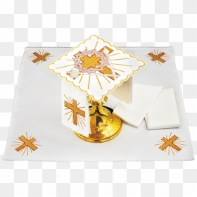 Picture Of Altar Linen Set - Corporal Eucharist, HD Png Download - crown of thorns png