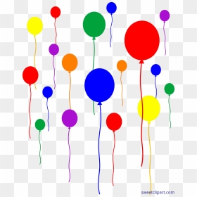 Vector Free Download Birthday Party Balloons Clipart - Transparent Background Birthday Party Clipart, HD Png Download - celebration background free vector png