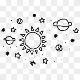Drawing Solar System Png, Transparent Png - cute png tumblr