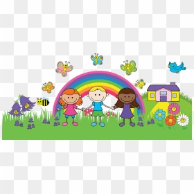 Children Playing In School - Play School Children Clipart, HD Png Download - play school kids png images