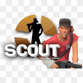 Team Fortress 2 Scout Tf2 , Png Download - Scout Heavy Team Fortress, Transparent Png - tf2 logo png
