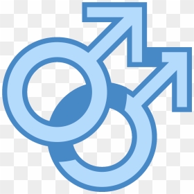Gay Pride Icon - Gay Symbol Png, Transparent Png - male symbol png