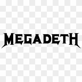Megadeth Logo - Megadeth, HD Png Download - metallica logo png