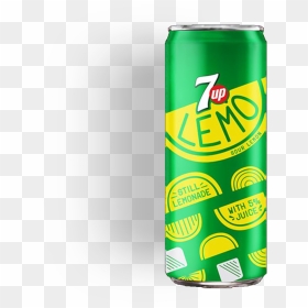 7up Lemo 250ml Can - 7 Up, HD Png Download - soda can png