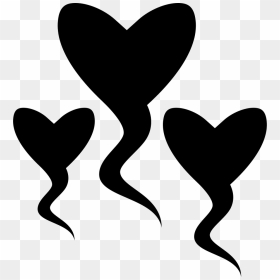 Png File Svg - Heart Shaped Sperm, Transparent Png - sperm png