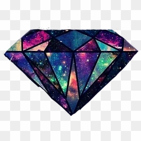 Transparent Triangle Png Tumblr - Transparent Galaxy Diamond Logo, Png Download - galaxy png transparent