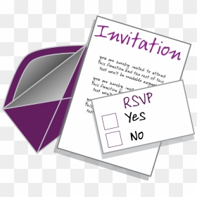 Invitation Clipart, HD Png Download - invitation card png