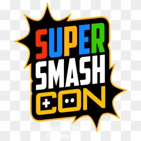 Super Smash Con Logo - Con Artist, HD Png Download - super smash bros logo png