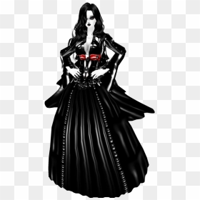 Goth Emo Girl Clipart Png , Png Download - Goth Girl Png, Transparent Png - emo hair png