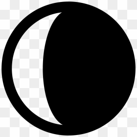 Half Moon Emoji Png - Waning Crescent Moon Clipart, Transparent Png - moon emoji png