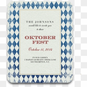 Online Einladung Für Oktoberfest, HD Png Download - invitation card png