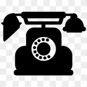 Retro Style Vintage Clothing - Telephone Vector, HD Png Download - telefono png