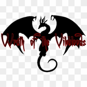 The Worlds Of The Wotv Campaign Setting - Mythical Dragon Dragon Wings, HD Png Download - dragon silhouette png