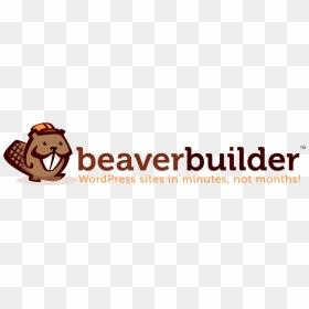 Horizontal Light - Beaver Builder Logo, HD Png Download - wordpress logo png