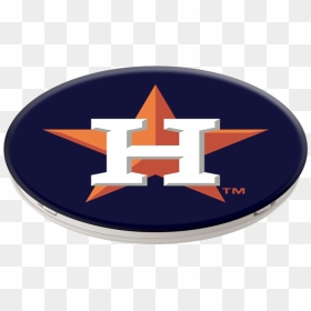 Houston Astros Popsockets Grip Transparent Retro Houston - Emblem, HD Png Download - astros logo png