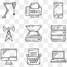 Diagram, HD Png Download - electronics icon png