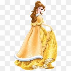 Disney Princess Clipart Winter Clipart - Belle Disney Princess, HD Png Download - disney princess png