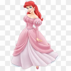 Princess Png Photo - Princess Ariel Pink Dress, Transparent Png - disney princess png