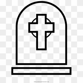 Gravestone Coloring Page - Trinity School Atlanta Logo, HD Png Download - gravestone png