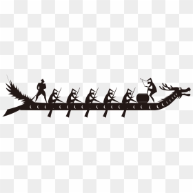 Dragon Boat Festival Png Free Download - Dragon Boat Clipart Transparent, Png Download - dragon silhouette png