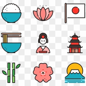 Icons Free Vector - Japan Icons Png, Transparent Png - japan png