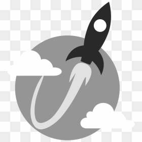 Emblem, HD Png Download - rocket ship png