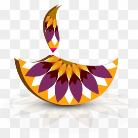 Transparent Diya Vector, HD Png Download - diwali rocket png