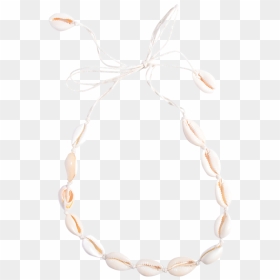Transparent Puka Shell Necklace Png, Png Download - jewellery necklace png