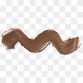 Chocolate Paint Stroke Transparent , Png Download - Brown Brush Stroke Png, Png Download - paint streak png
