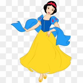 Disney Princess Png Printable Clip Art , Png Download - Cartoon Princess Snow White, Transparent Png - disney princess png