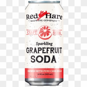Grapefruit Soda Can - Red Hare Brewery, HD Png Download - soda can png