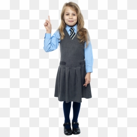 School Girl Uniform Png, Transparent Png - play school kids png images