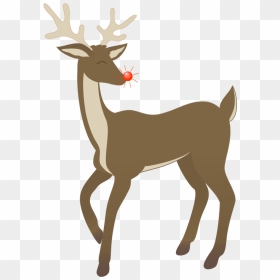 Rudolph Clip Art Free Rudolph The Reindeer Clipart- - Rudolph The Reindeer Clipart, HD Png Download - rudolph png