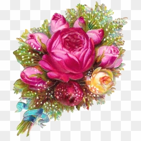 Bouquet Vector - Transparent Background Transparent Flower Bouquet, HD Png Download - flower bokeh for birthday png